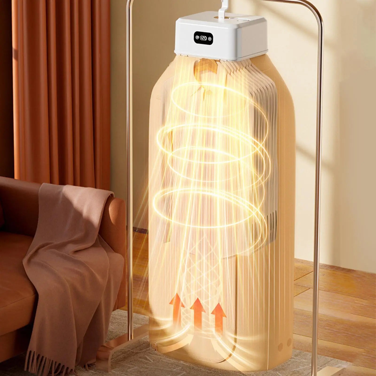 Portable Dryers for Laundry Electric Laundry Clothes Dryer Electric Multifunctional Space Saving Drying Stand for Underwear Room